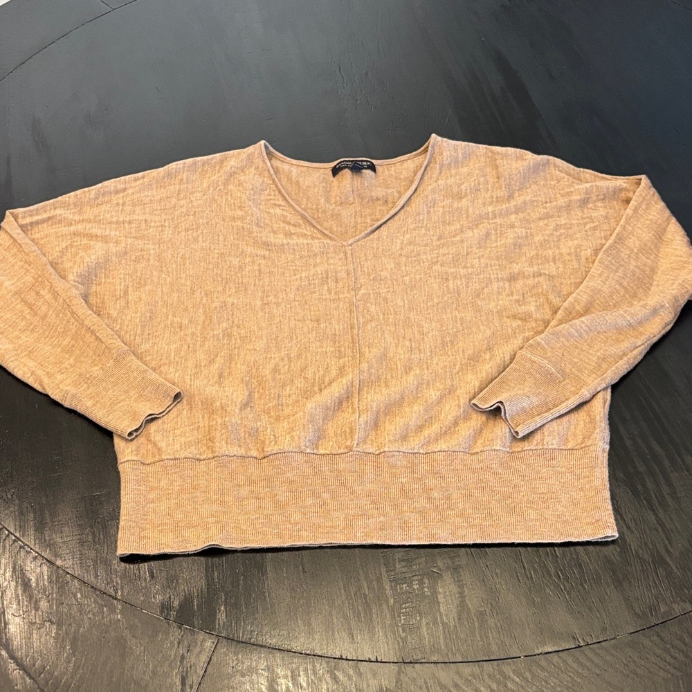 Banana Republic Merino Wool Sweater in Tan